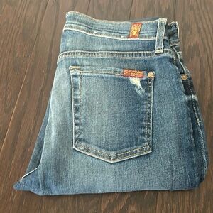 7 jeans. Skinny, size 30. Lots of stretch EUC